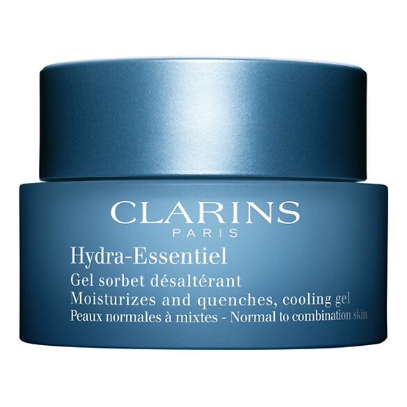 Hydra-Essentiel - Gel sorbete antisequedad para pieles normales y mixtas, Clarins