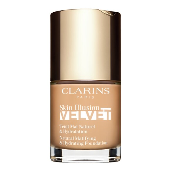 Skin Illusion Velvet - Doğal Bitişli Nemlendirici Fondöten, CLARINS