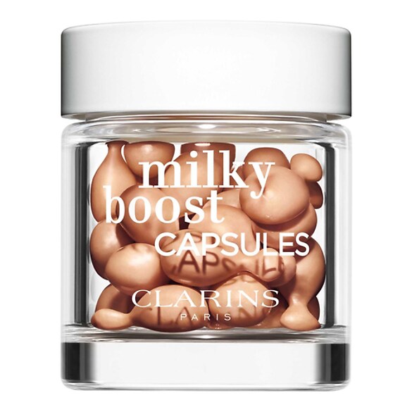 Milky Boost Capsules Eclat & Nutrition - Capsule maquillage pour le teint, CLARINS