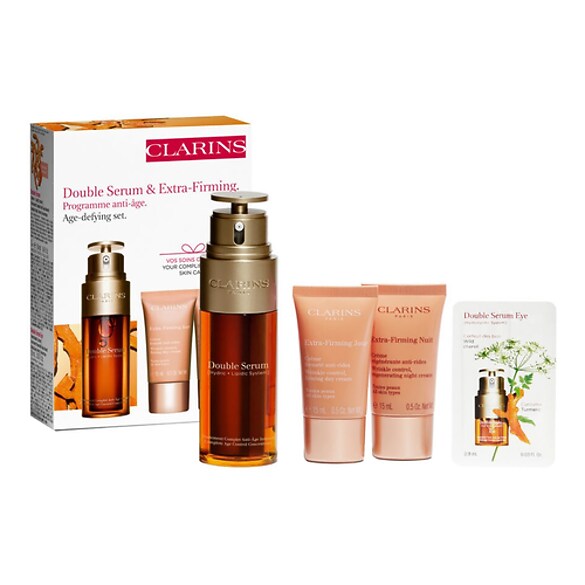 Double Sérum & Extra Firming - Coffret Soin Anti-âge, Clarins