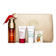 Double Serum Light Texture - Set de cuidado antiedad y antiarrugas, Clarins