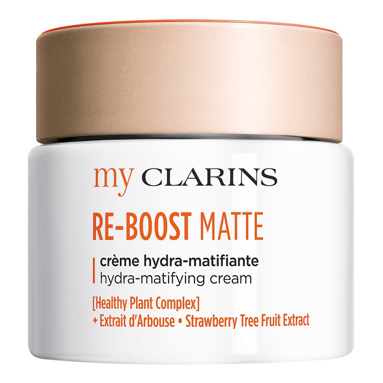 my CLARINS RE-BOOST MATTE hydra-matifying cream - comb. to oily skin