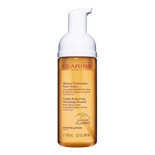 Clarins Clarins - Gentle renewing cleansing mousse foaming texture - Λοσιόν ντεμακιγιάζ