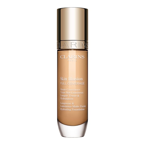 Skin Illusion Full Coverage  - Υψηλή Φυσική Κάλυψη - Ματ Λαμπερό Τελείωμα, Clarins