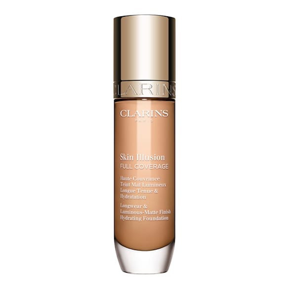Skin Illusion Full Coverage – Fond de teint haute couvrance mat longue tenue, CLARINS