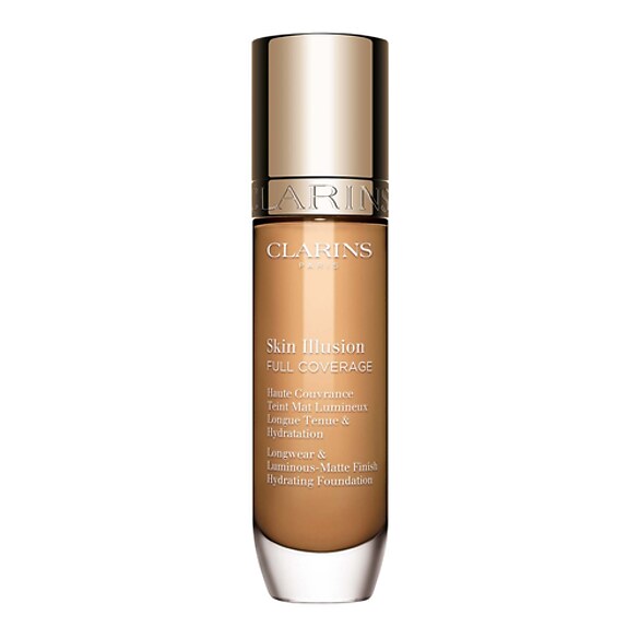 Skin Illusion Full Coverage – Fond de teint haute couvrance mat longue tenue, CLARINS