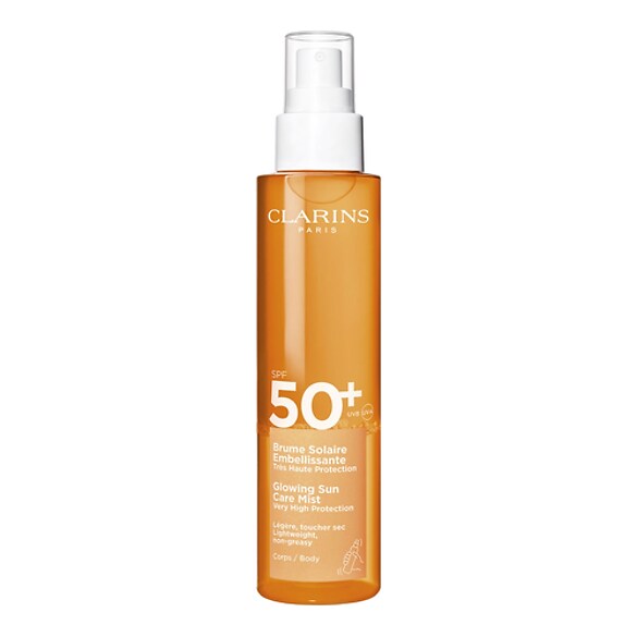 Brume Solaire Embellisante Corps SPF 50+ - Sonnenschutzspray f&uuml;r den K&ouml;rp, CLARINS