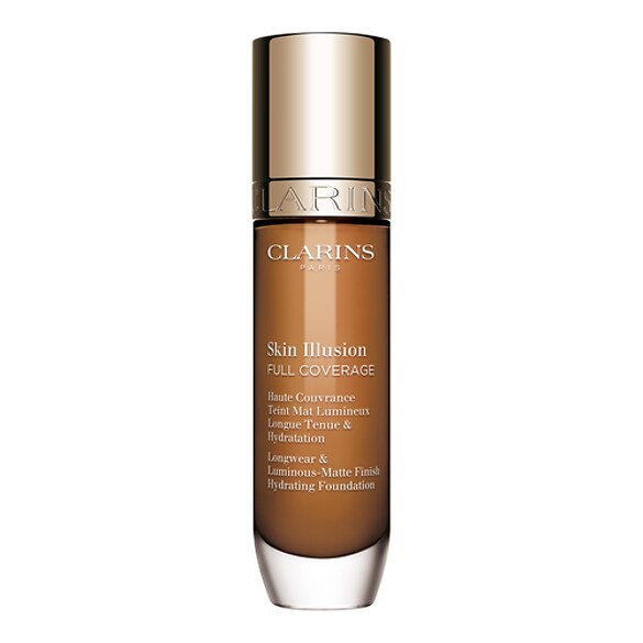 Skin Illusion Full Coverage – Fond de teint haute couvrance mat longue tenue, CLARINS