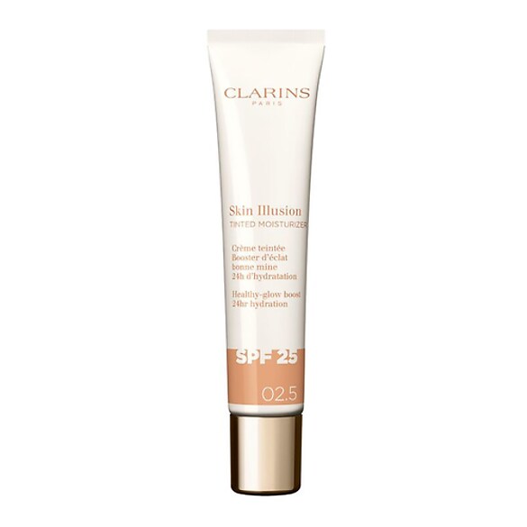 Skin Illusion Tinted Moisturizer SPF 25 - Crème teintée booster d'éclat, CLARINS