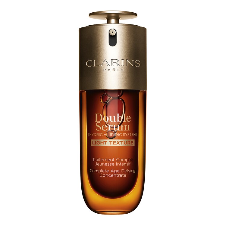 Double Serum Light Texture - Ganzheitliches Gesichtspflege-Konzentrat für jugend