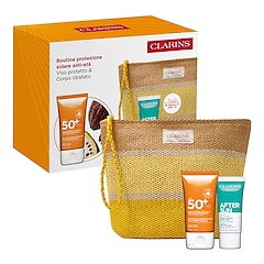 Routine protezione solare anti-età - Cofanetto solare viso & corpo, CLARINS