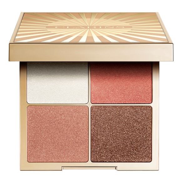 All-In-One Palette Summer - Highlighter-Palette für Gesicht und Augen, CLARINS