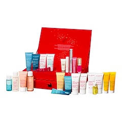 Calendrier de l'avent 24 cases - Soin visage & corps, CLARINS