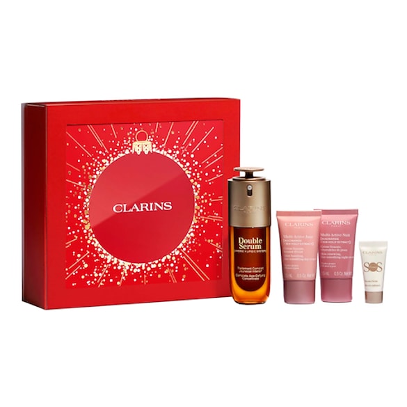 Zestaw świąteczny - Double Serum & Multi-Active, CLARINS