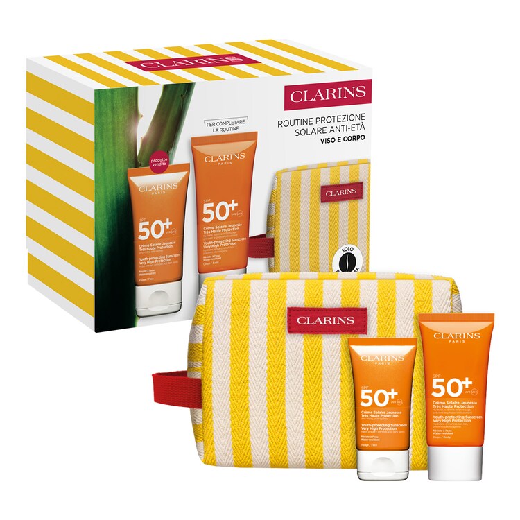Routine protezione solare - Cofanetto solare viso & corpo