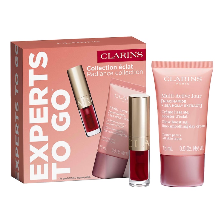 Experts To Go - Cofanetto boost di luminosità e labbra rimpolpate