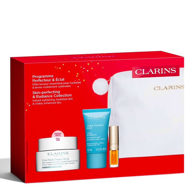 Coffret Cryo-Flash Masque-Crème - Masque effet lift immédiat fermeté & éclat