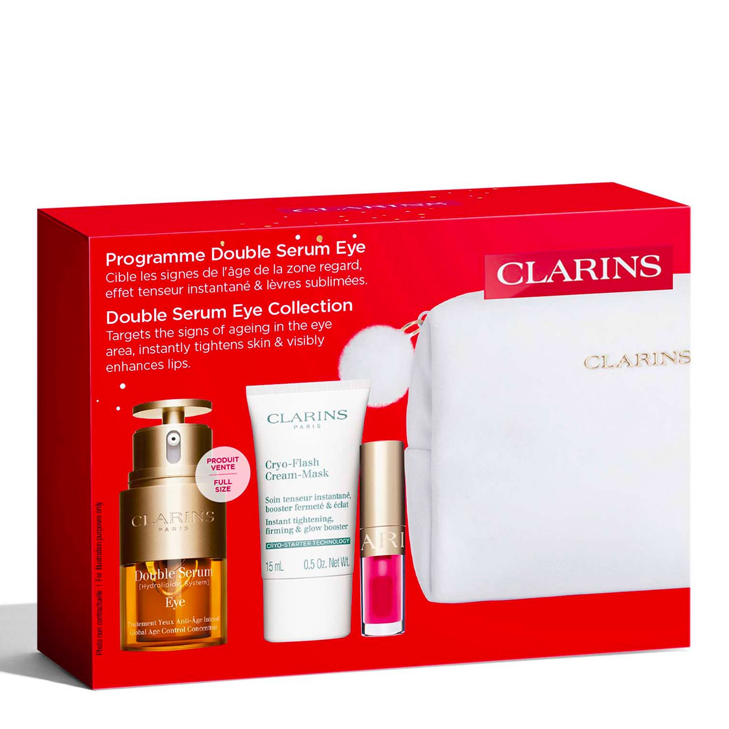 Double Serum Eye Yılbaşı Seti - Cilt Bakım Seti ❘ CLARINS ≡ SEPHORA