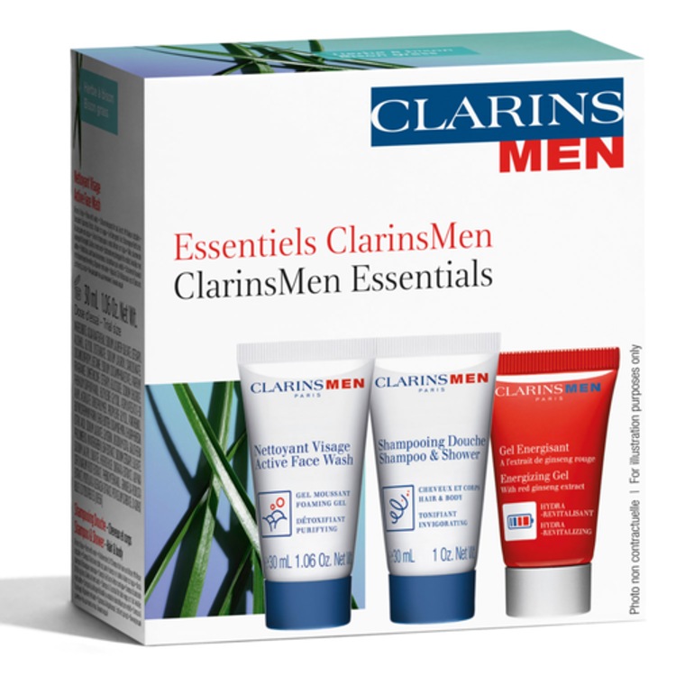 Les essentiels ClarinsMen - Kit découverte soin visage pour hommes