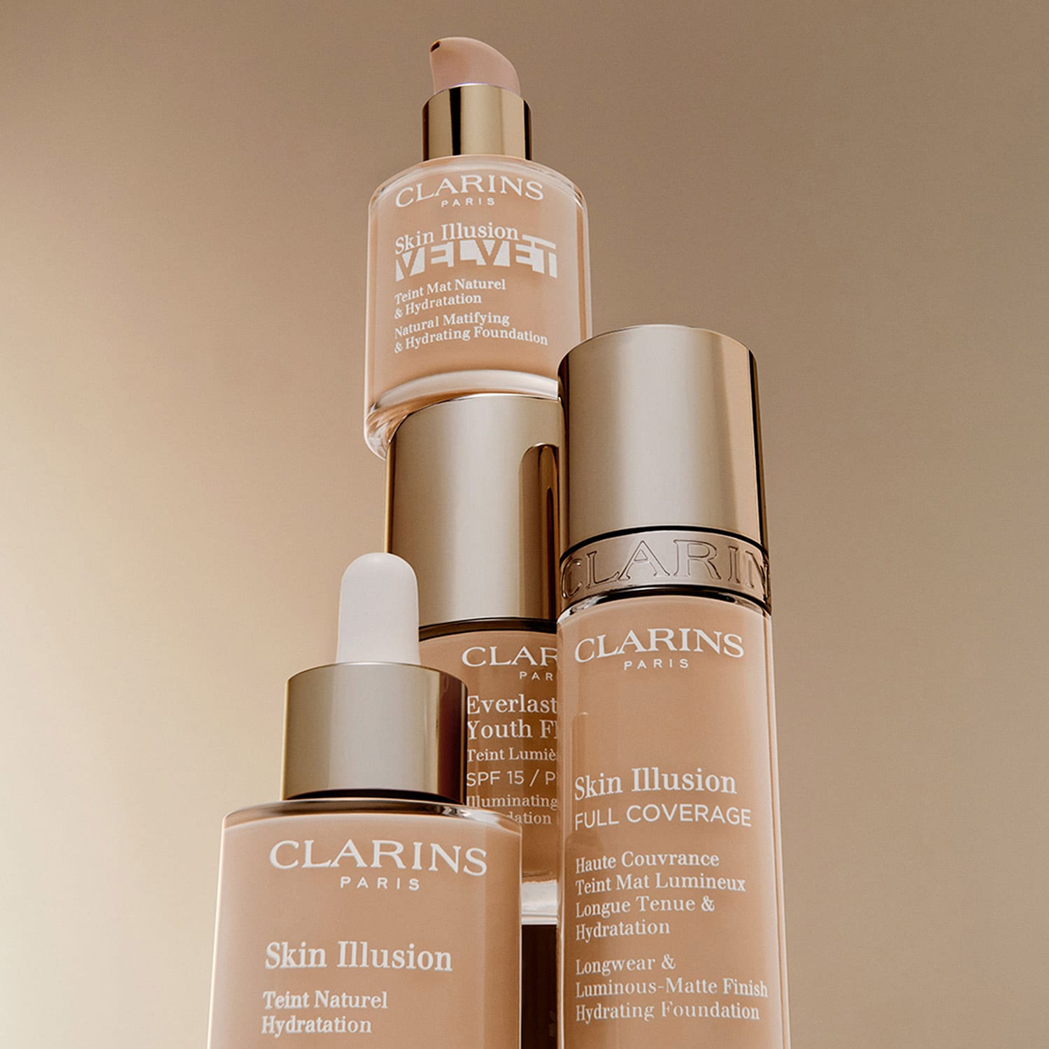 Skin Illusion - Fond de ten | Clarins ≡ SEPHORA
