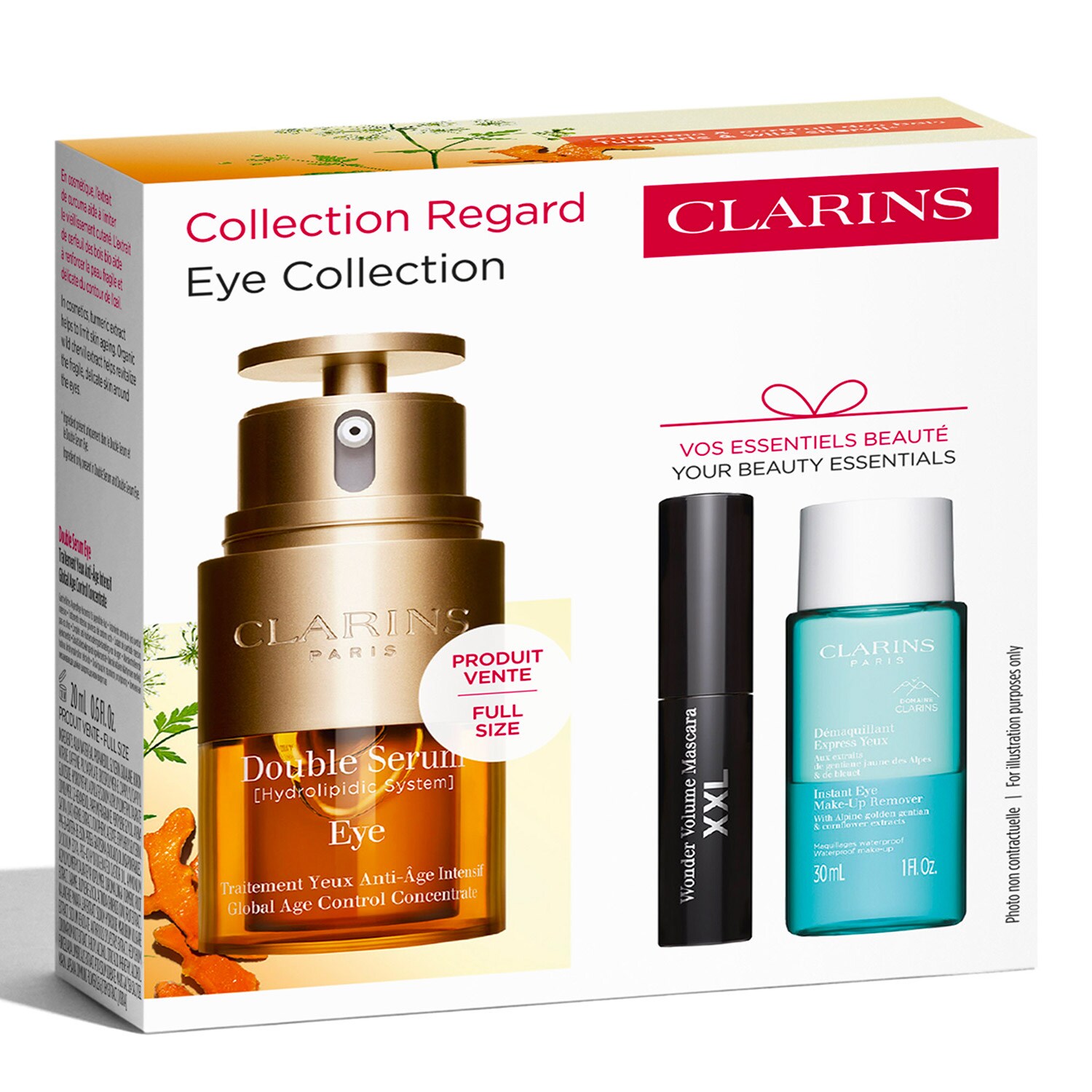 Double Serum Eye - Cilt Bakım Seti ❘ CLARINS ≡ SEPHORA