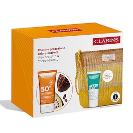 Routine protezione solare anti-età - Cofanetto solare viso & corpo