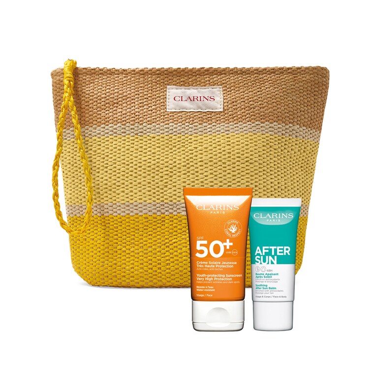 Routine protezione solare anti-età - Cofanetto solare viso & corpo