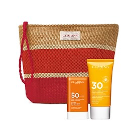 Routine protezione solare anti-età - Cofanetto solare viso & corpo
