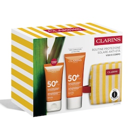 Routine protezione solare - Cofanetto solare viso & corpo