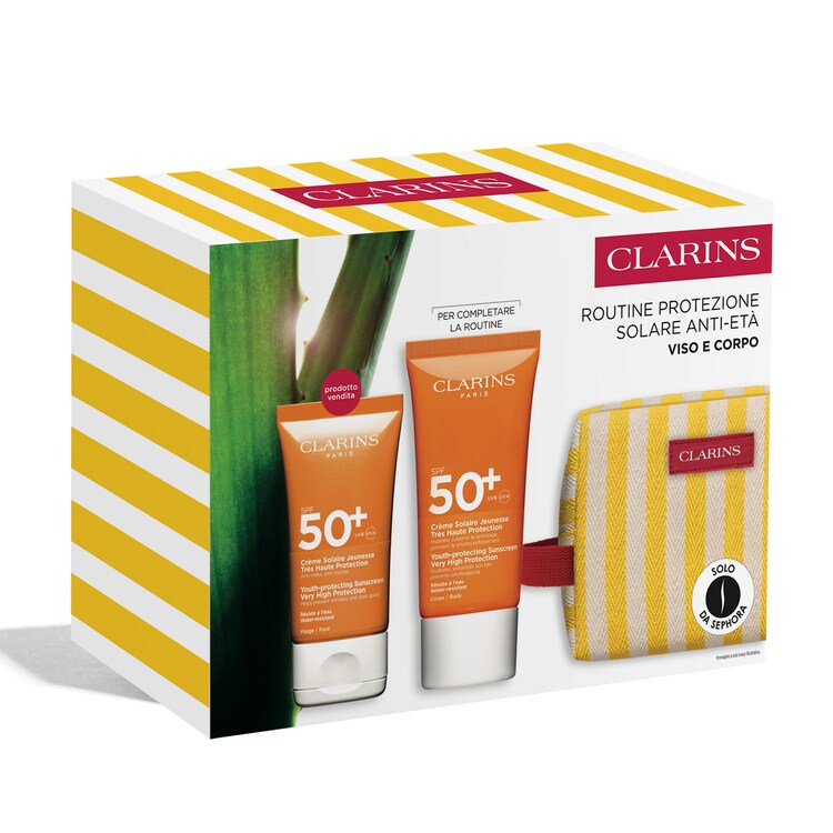 Routine protezione solare - Cofanetto solare viso & corpo