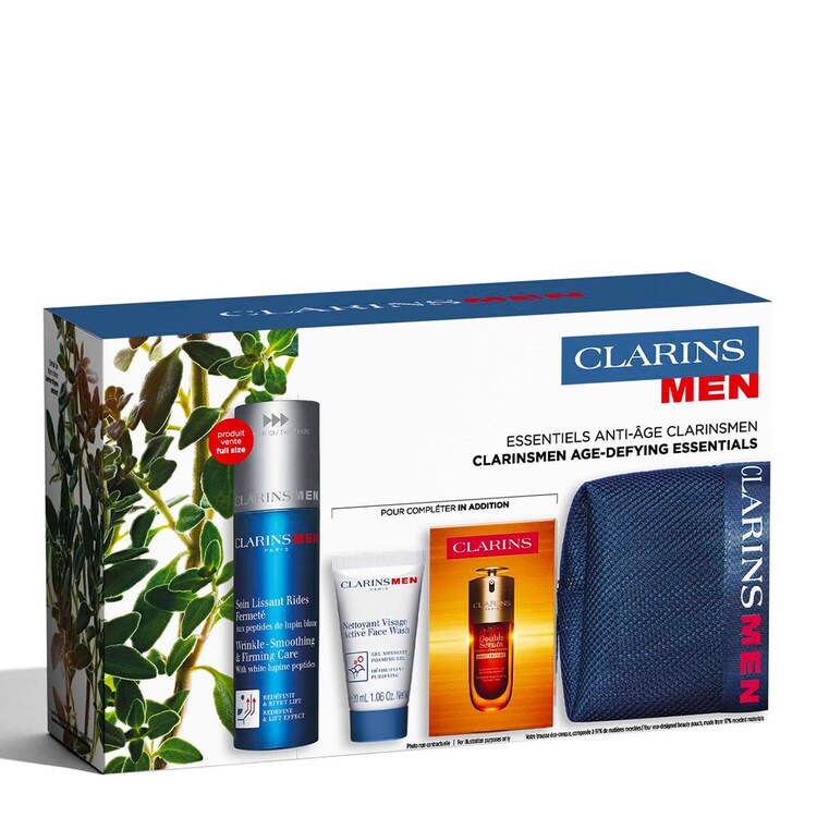 Coffret Soin Lissant Rides Fermeté ClarinsMen -Soin anti-âge