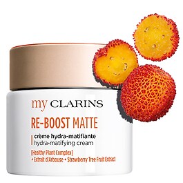 my CLARINS RE-BOOST MATTE hydra-matifying cream - comb. to oily skin