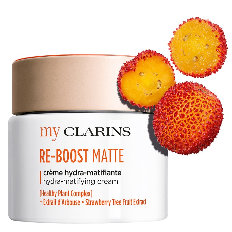 my CLARINS RE-BOOST MATTE hydra-matifying cream - comb. to oily skin
