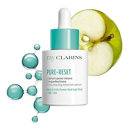 my CLARINS PURE-RESET resurfacing blemish serum