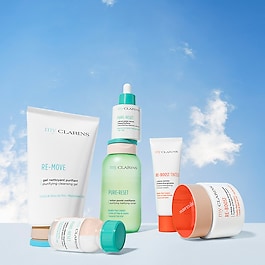 my CLARINS PURE-RESET matifying hydrating blemish gel