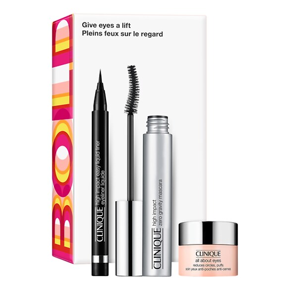 Give Eyes A Lift Gift Set - Zestaw do makijażu oczu, CLINIQUE