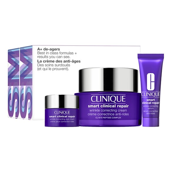 Coffret Smart Clinical Repair™ - Coffret Soin Routine raffermissante anti-âge, CLINIQUE