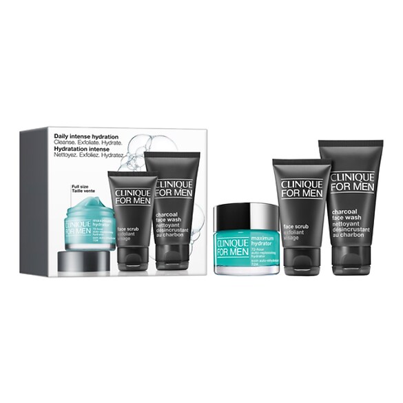 \DAILY INTENSE HYDRATION CLEANSE. EXFOLIATE. HYDRATE. - set produktů péče o pleť, CLINIQUE