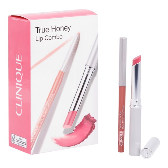True Honey Pink Honey Lip Combo - Makeup Set, CLINIQUE