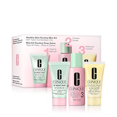 Kit Peau Saine Basic 3 Temps&trade; - Peaux mixtes &agrave; grasses, CLINIQUE