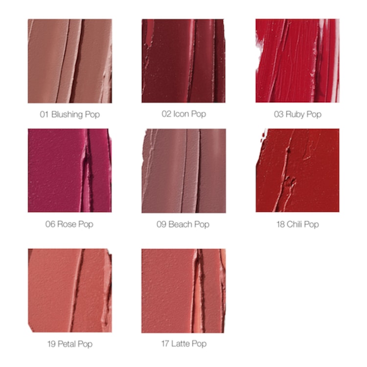 Clinique Pop™ - Rouge à Lèvres Longue Tenue – Fini Brillant, Satiné et Mat