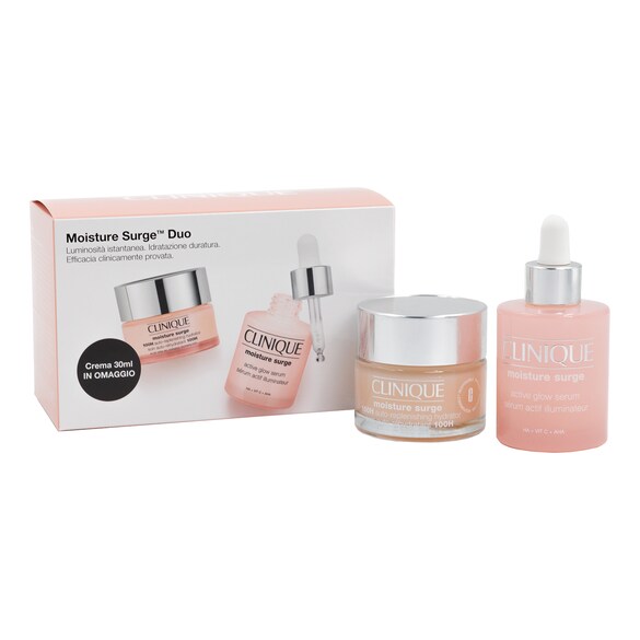 Clinique - Moisture Surgetm Glow Set - Cofanetti Trattamento Viso - moisture Surge Moisture Surge Set - Donna