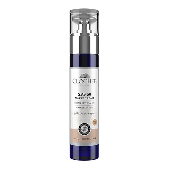 Matujący krem z SPF 50, CLOCHEE