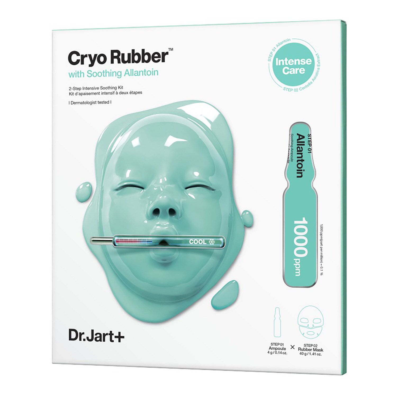 DR.JART+ - Cryo Rubber™ – Zklidňující maska na obličej s alantoinem