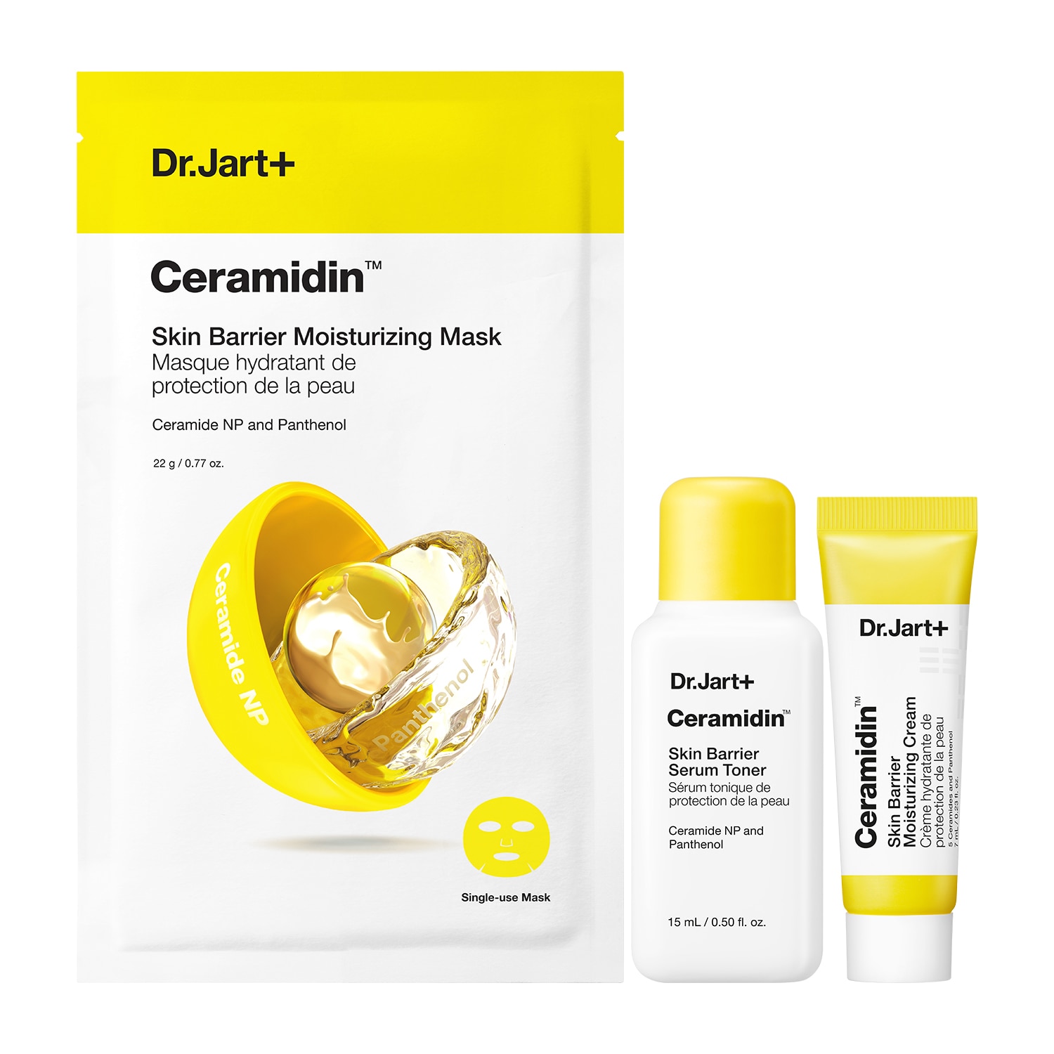 Ceramidin™ - Seyahat Boy Nemlendirici Maske Seti ❘ DR.JART+