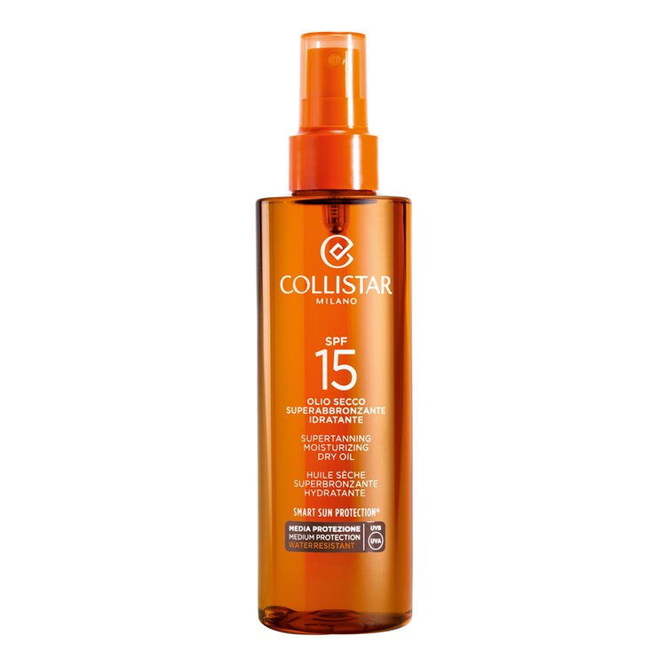 Olio Secco Superabbronzante Idratante Media 15