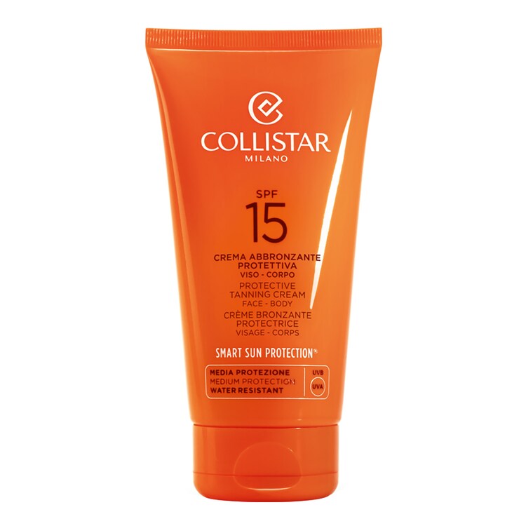 Crema Abbronzante Protettiva Viso e Corpo - Water Resistant SPF 15