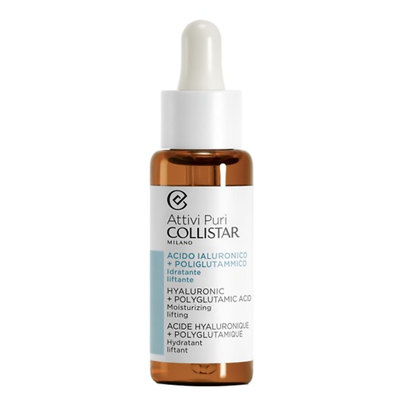 Attivi Puri Hyaluronic + Polyglutamic Acid - Ser hidratant cu efect lifting, Collistar