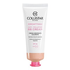 Idro-Attiva+ BB Cream SPF 30 1 Light - Protección Solar facial con color, Collistar