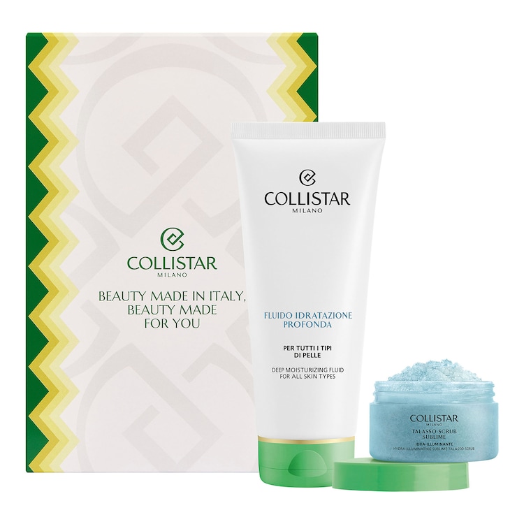 SPRING SET CORPO - FLUIDO IDRATAZIONE PROFONDA E TALASSO SCRUB